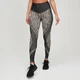 Legging Femme MP Zèbre Seamless - Noir / Praline