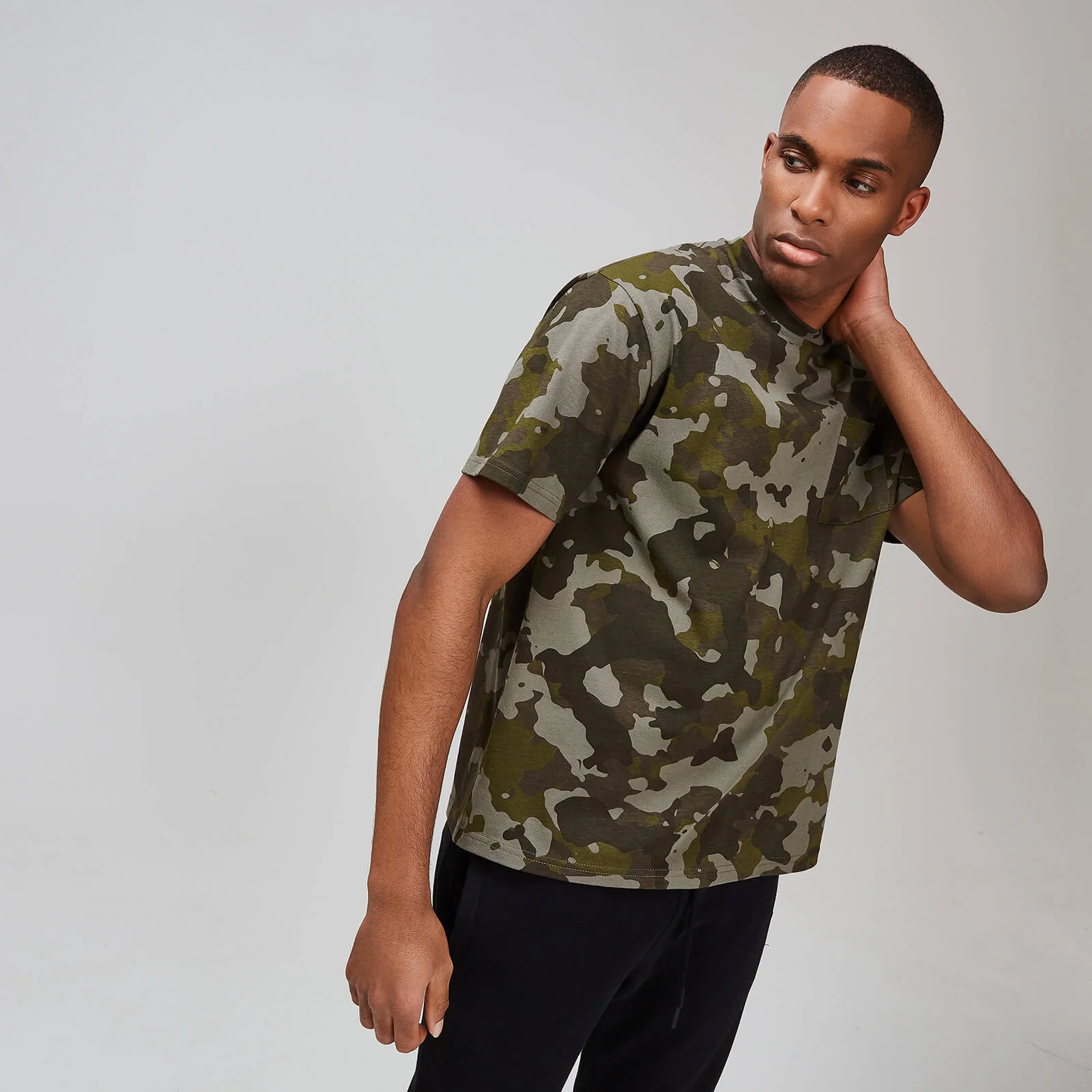 T-shirt à Poche MP Rest Day pour Homme - Camouflage - XSImage1