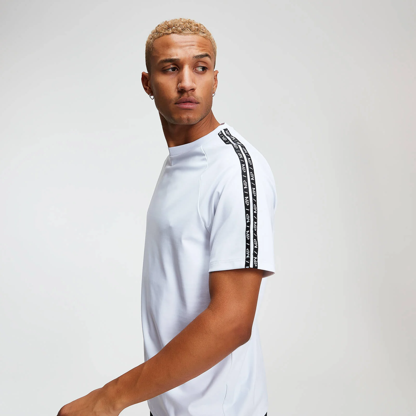 T-Shirt Tricot Double Bande - Blanc - XSImage1