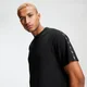 T-Shirt Tricot Double Bande - Noir