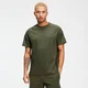 T-Shirt Tricot Double Bande - Vert Armée