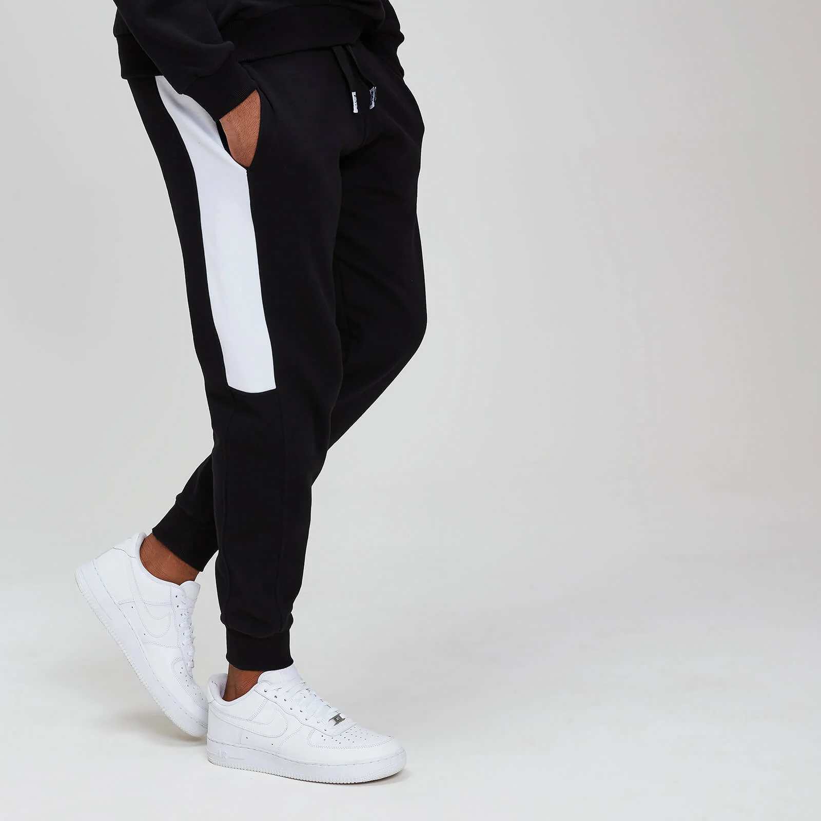 Pantalon de jogging à rayures MP Rest Day pour homme - Noir - XSImage1