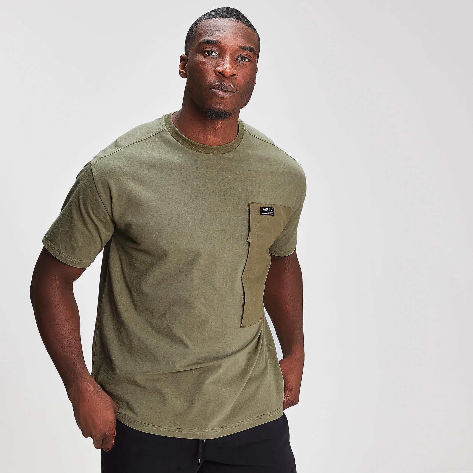 T-shirt Myprotein Utility pour homme - Vert - XSImage1