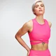 Crop top Power femme MP - Rose