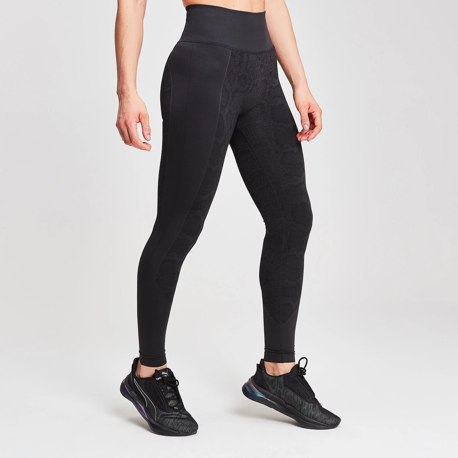 Legging Femme MP Serpent Seamless - Noir - XSImage1
