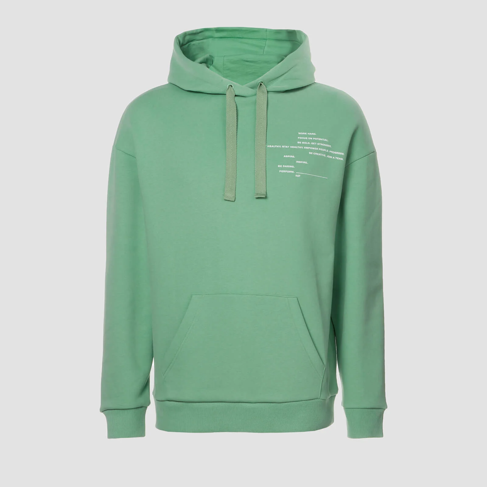 Sweat à Capuche Slogan Rest Day - Vert Foncé - XSImage1