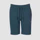 Short à slogan Rest Day - Bleu Marine