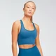 Brassière de sport à dos croisé sans coutures MP Shape Seamless Ultra pour femmes – Bleu pilote