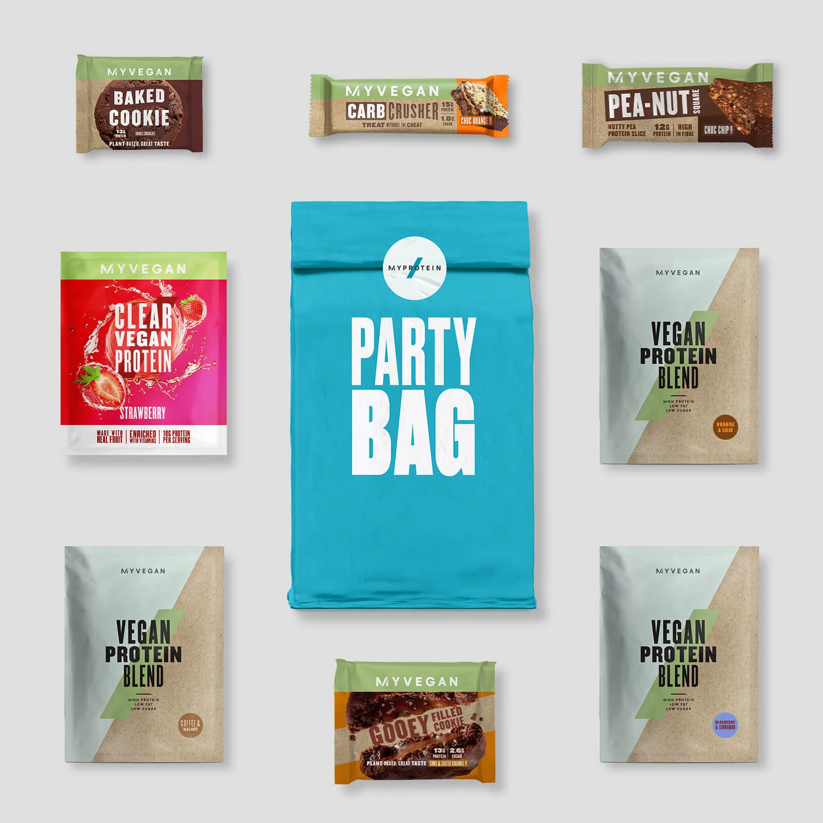 Sac de fête d'anniversaire végétalienImage1