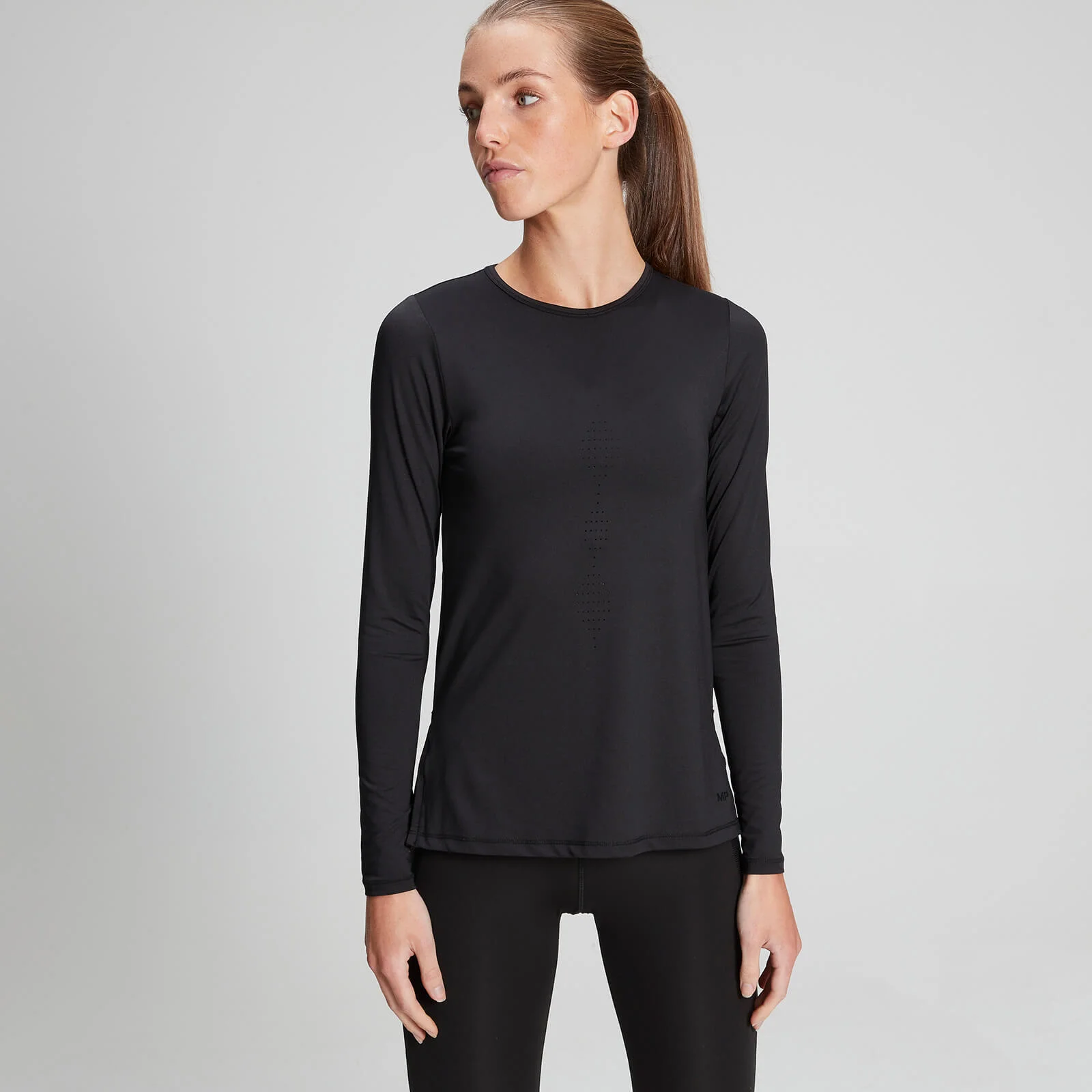 Haut à manches longues MP Velocity pour femmes – Noir - XSImage1