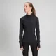 Haut à manches longues et zip ¼ Power Ultra – Noir