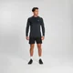 T-shirt sans coutures à manches longues MP Essential pour hommes – Carbone chiné