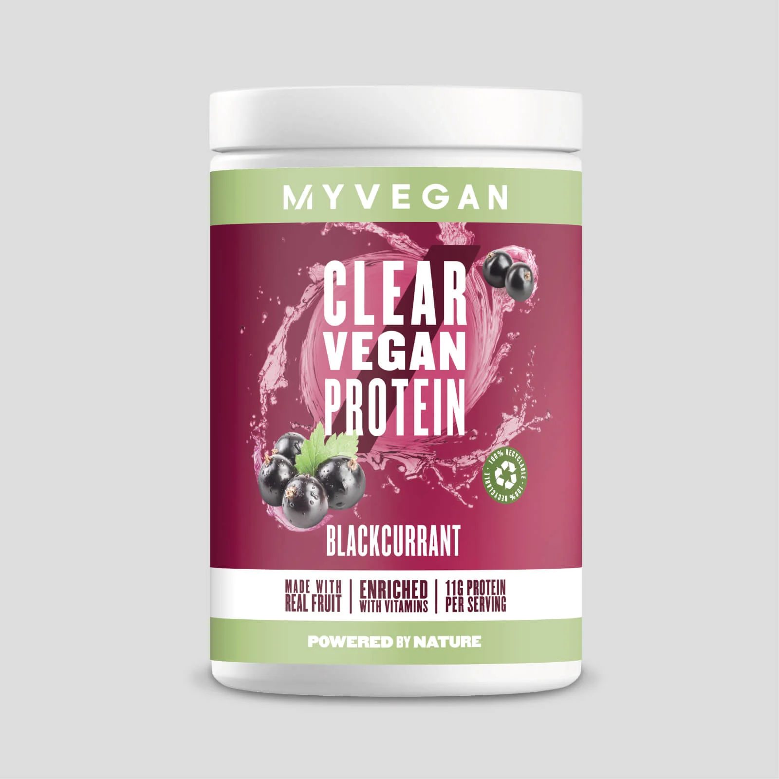 Clear Vegan Protein - CassisImage1