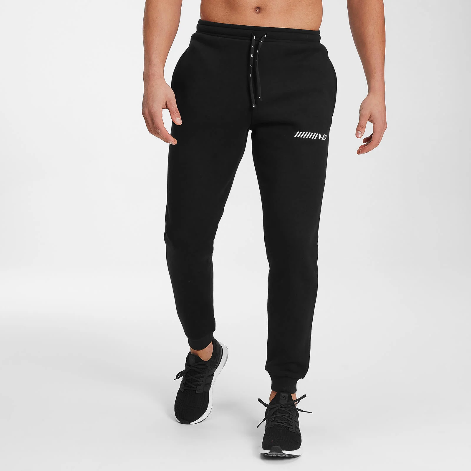 MP Men's Contrast Graphic Joggers - Black - XXSImage1