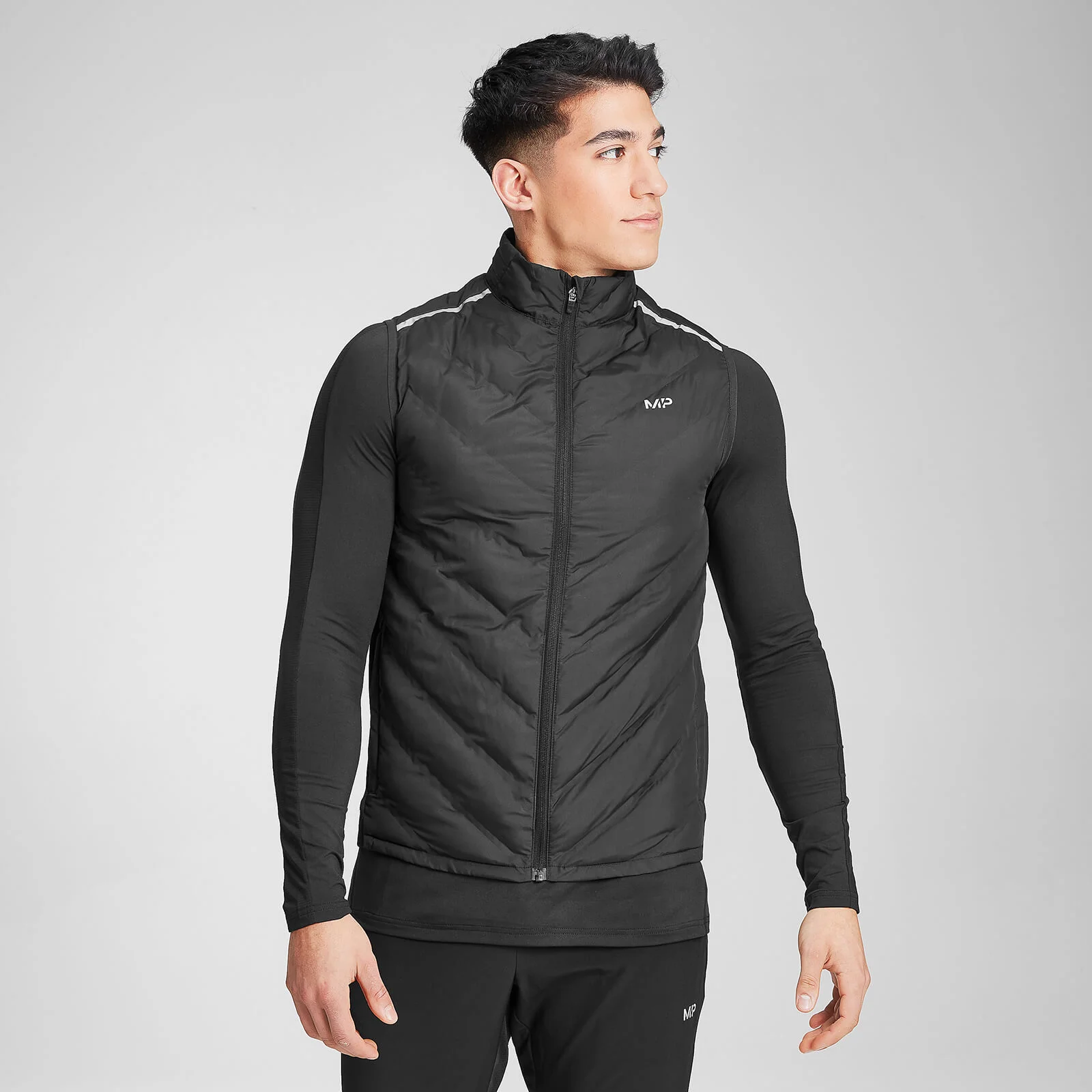 Doudoune sans manches MP Velocity pour hommes – Noir - XXSImage1