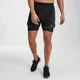 Short 2-en-1 MP Velocity pour hommes – Noir