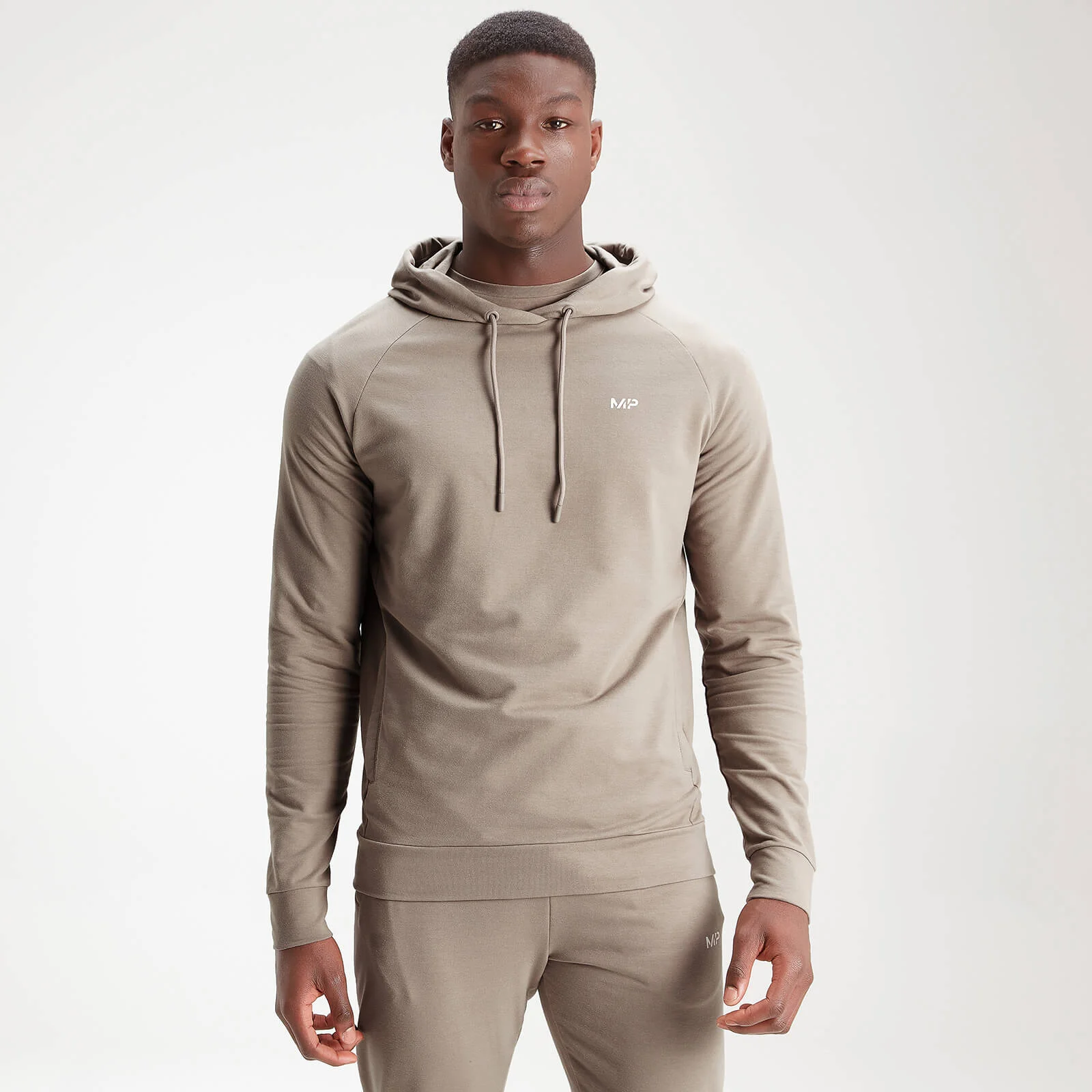 MP Men's Form Pullover Hoodie - Taupe - XXSImage1