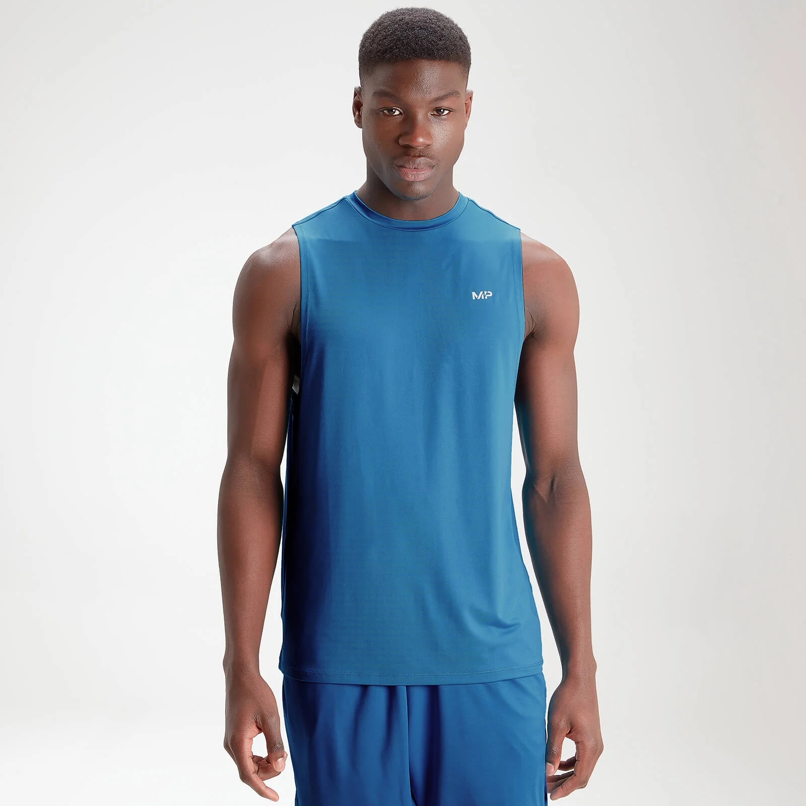MP Men's Essentials Training Tank - Aqua - XXSImage1