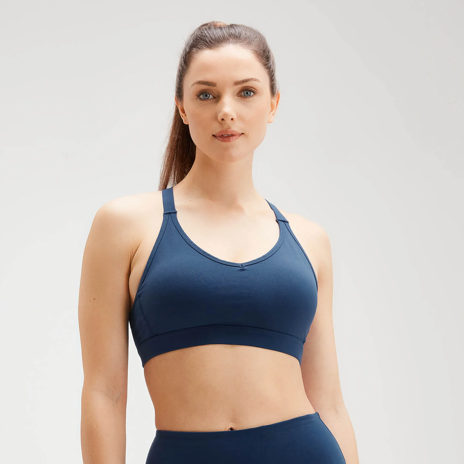 MP Women's Power Mesh Sports Bra - Dark Blue - XSImage1