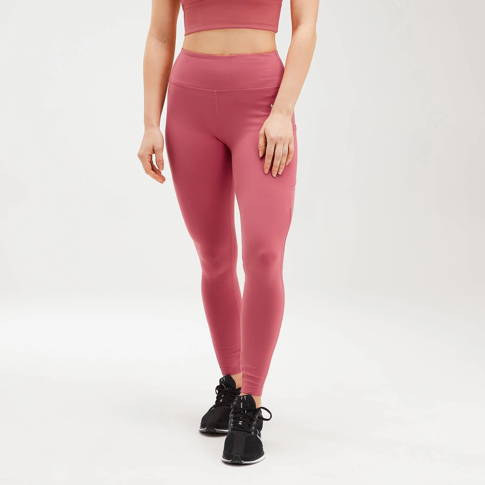 Legging en maille filet MP Power pour femmes – Framboise - XXSImage1