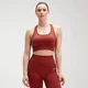 Brassière de sport à dos croisé sans coutures MP Shape Seamless Ultra pour femmes – Rouille