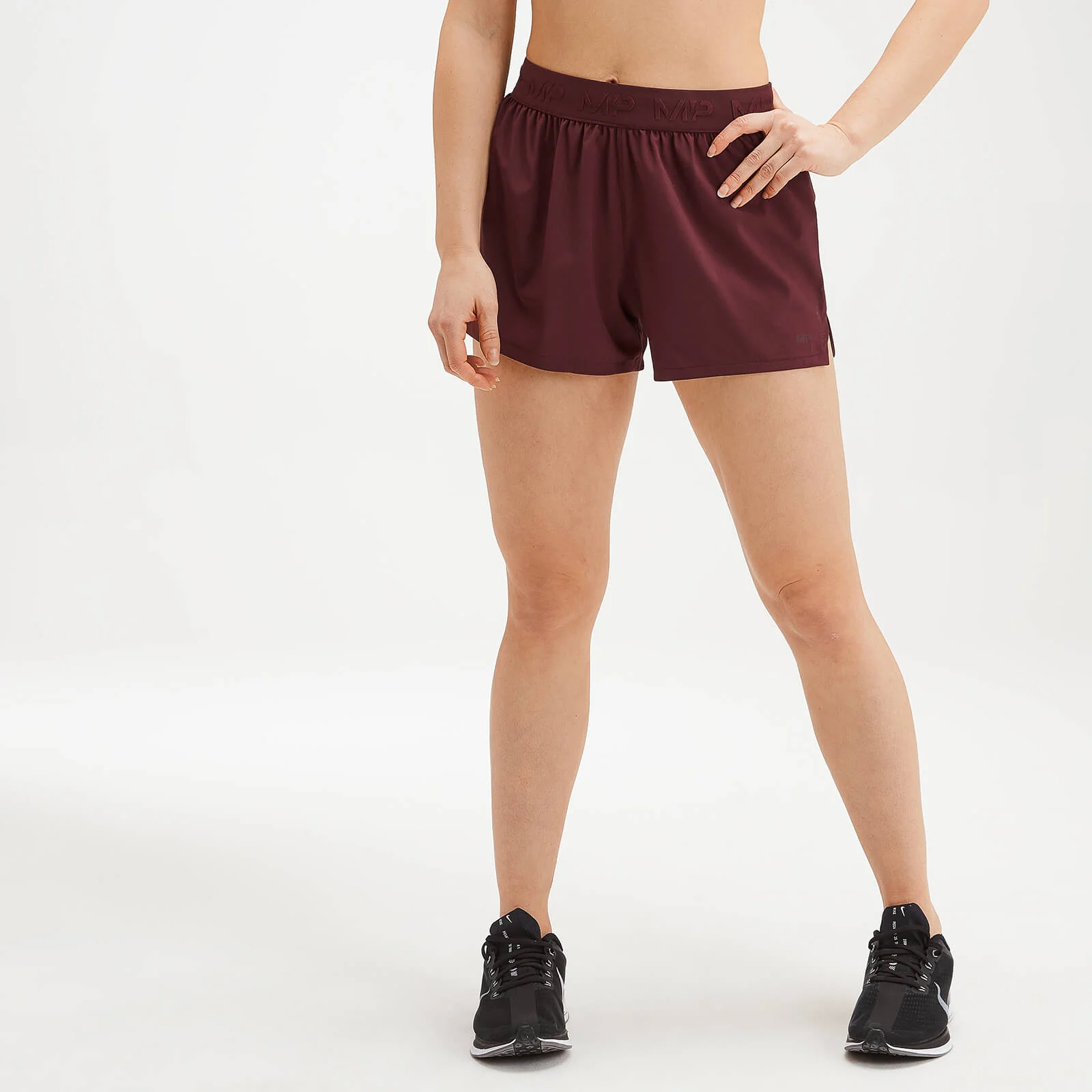 MP Women's Training Energy Shorts - Washed Oxblood - XXSImage1