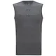 T Shirt de compression sans manches Under Armour HeatGear pour Homme -  Noir carbone