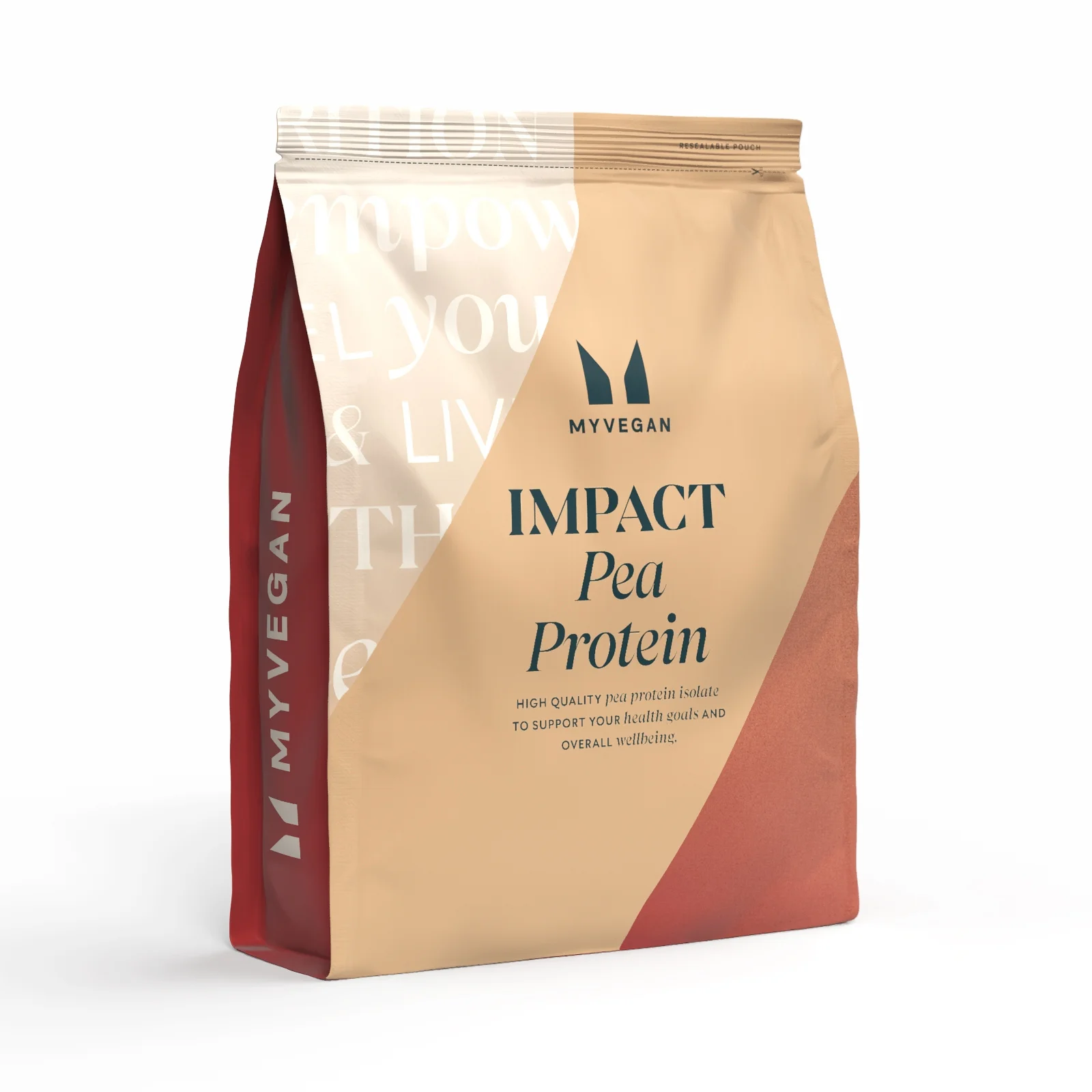 Isolat de protéine de pois - 480g - 15portions - Nouveau - Caramel saléImage1