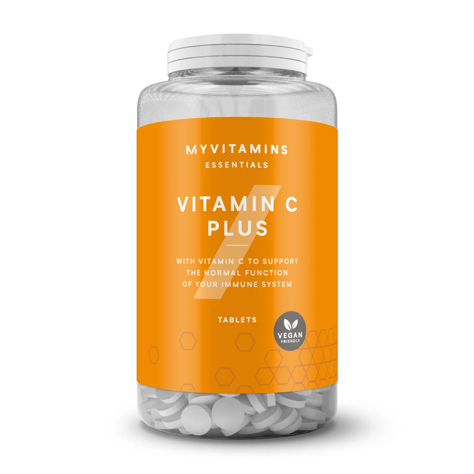 Pilules de vitamine C enrichies en bioflavonoïdes et en extrait de cynorrhodon - 60TABLETS, 60portions - PotImage1