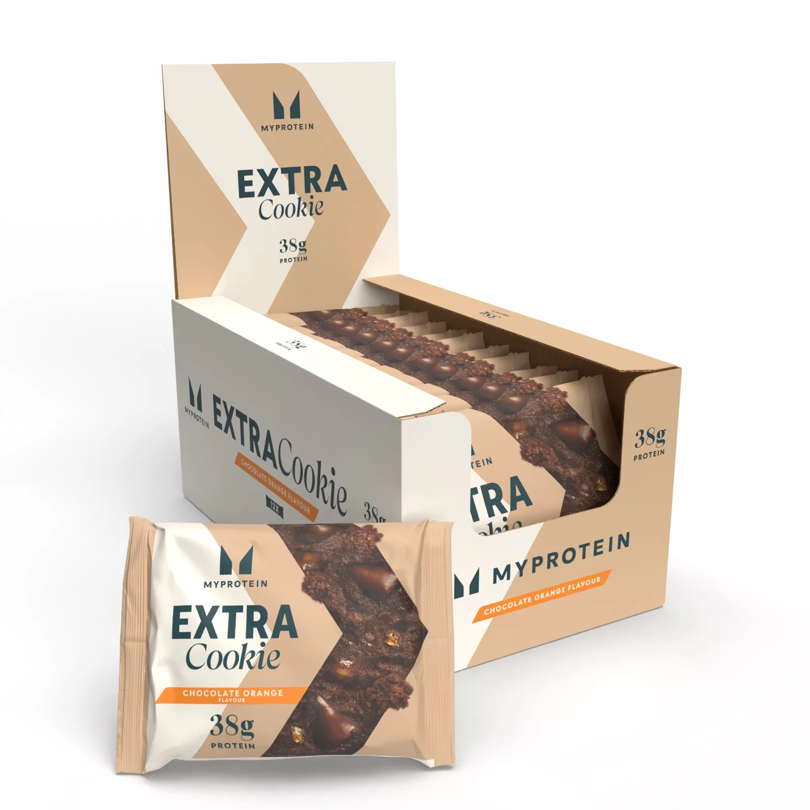 Cookie Protéiné - 12 x 75g - Chocolat-OrangeImage1