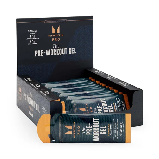 Gel Pré-Entrainement - 12 x 50g - Tropical