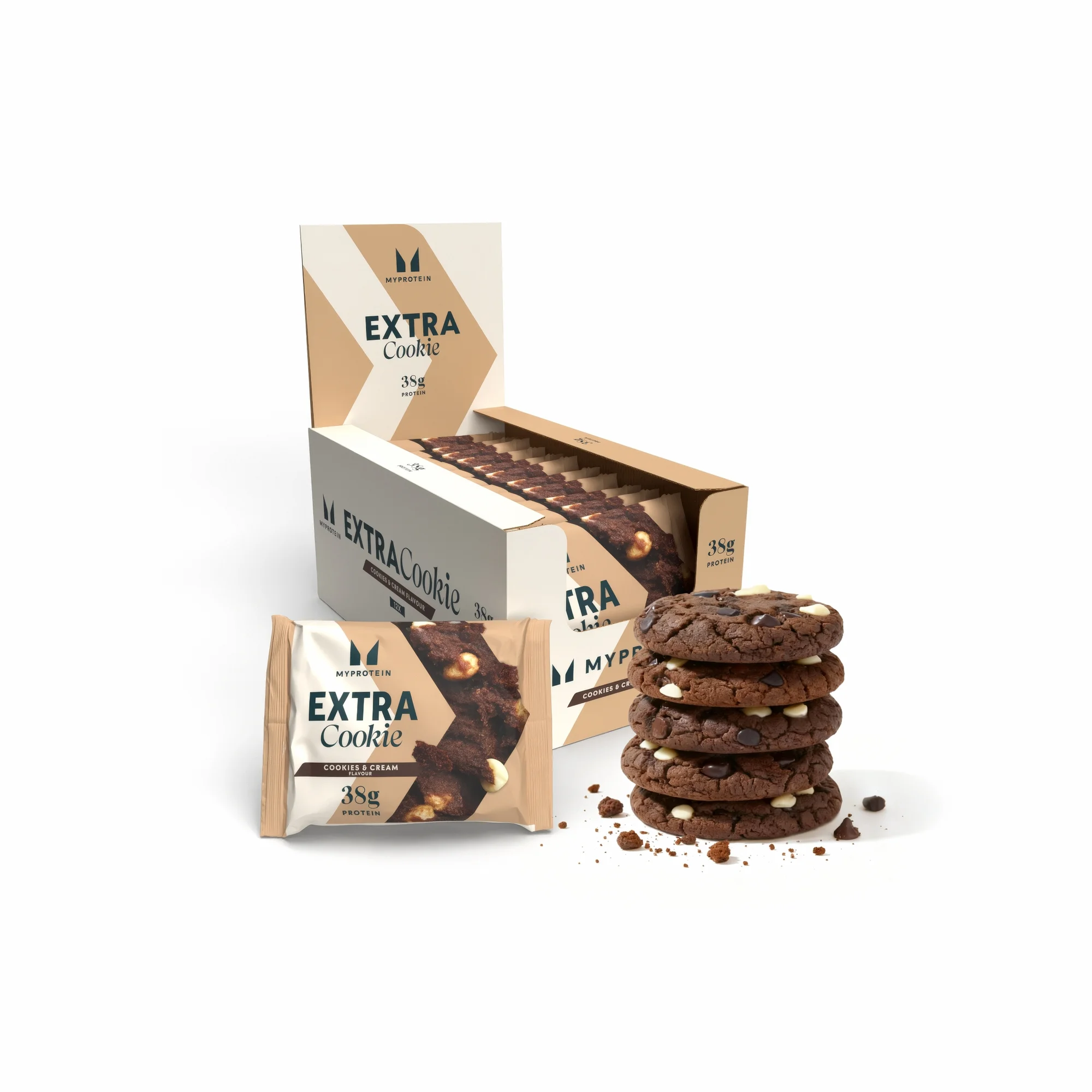 Cookie Protéiné - 12 x 75g - Cookies et crèmeImage1