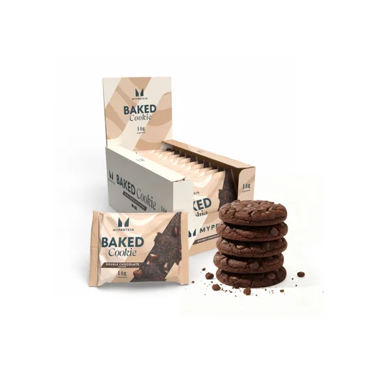 Cookies Protéinés Moelleux - 12 x 75g - Double chocolate aux pépites