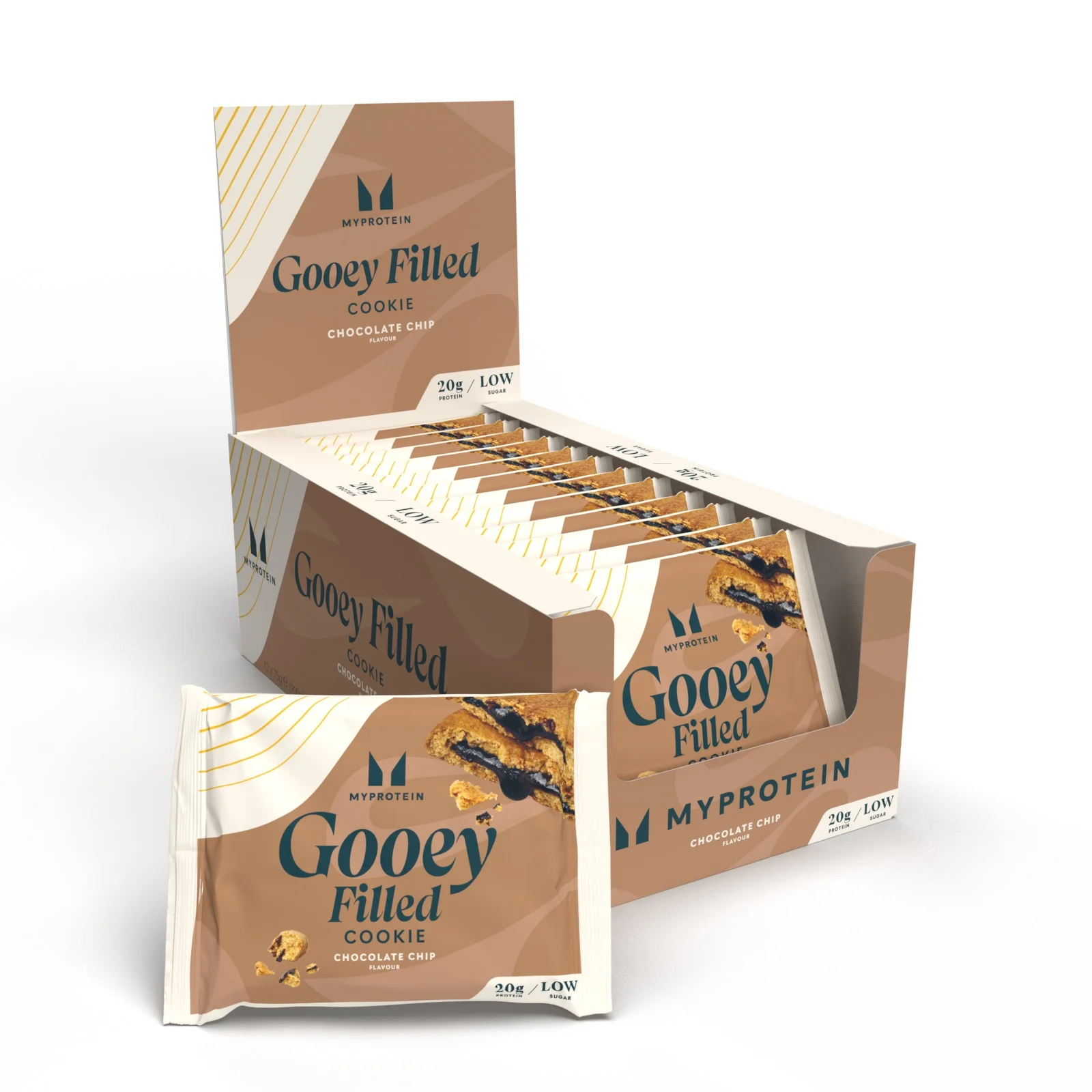 Cookies protéinés fourrés - Copeaux de chocolatImage1