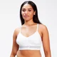 Brassière sans couture MP pour femmes – Blanc