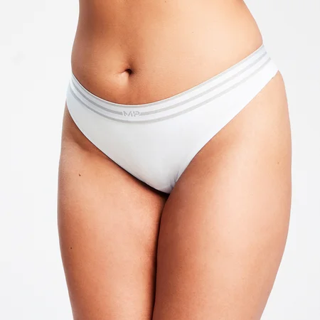 String sans couture MP pour femmes – Blanc