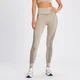 Legging côtelé sans coutures MP Contrast pour femmes – Sésame/Noir