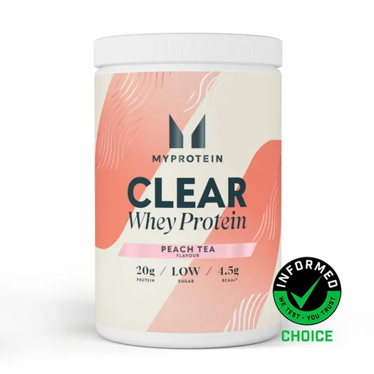 Clear Whey Isolate - 500g - 20portions - Peach Tea