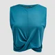 Crop Power Twist - Bleu Foncé