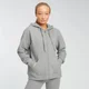 Sweat à capuche zippé MP Essentials pour femmes – Gris chiné