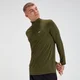 MP Performance 1/4 Zip - Noir et Vert Armée