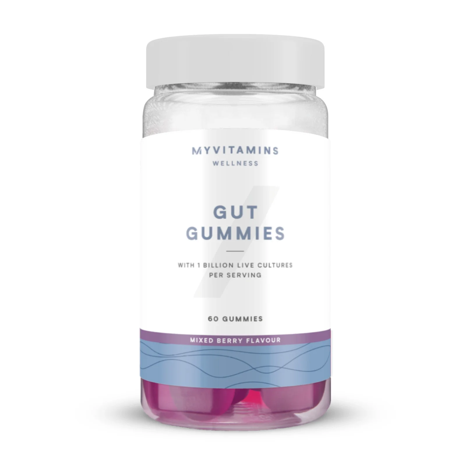 Gummies pour l'intestin - 60gommes à mâcher - Fruit des boisImage1