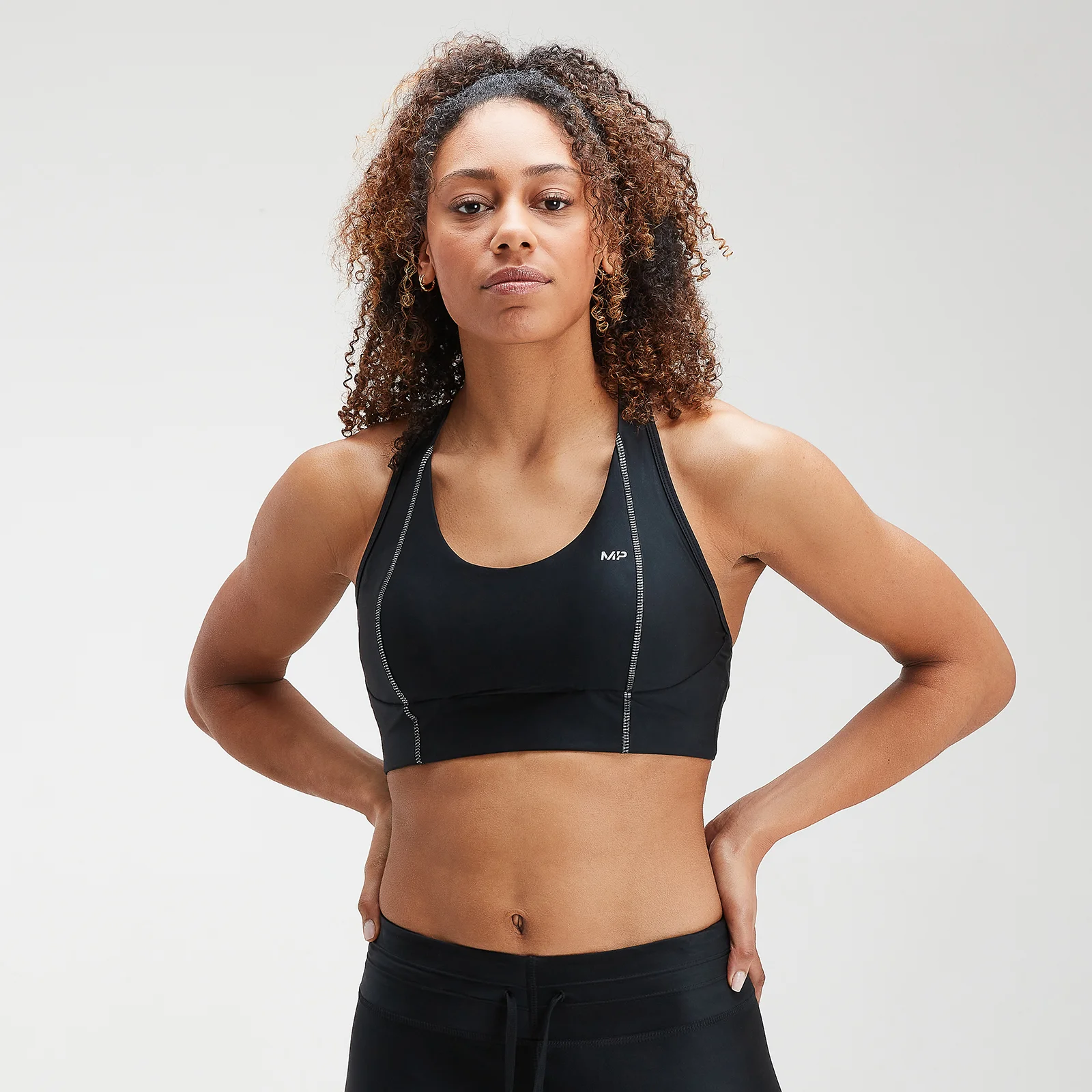 Brassière de sport MP Velocity pour femmes – Noir - XSImage1