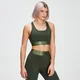 Brassière de sport texturée MP Adapt pour femmes – Vert foncé