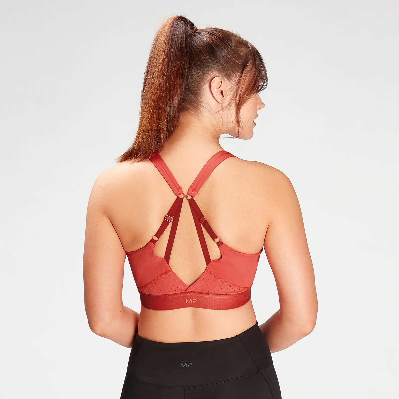 Brassière de sport Power Ultra pour femmes – Rouge chaleureux - XSImage1
