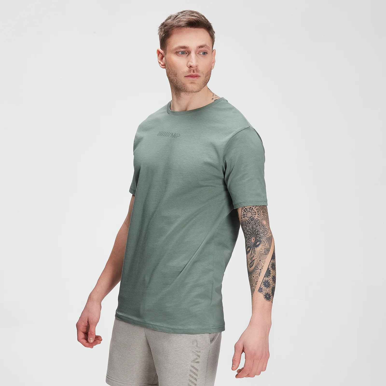 T-shirt à manches courtes MP Tonal Graphic pour hommes – Vert délavé - XXSImage1