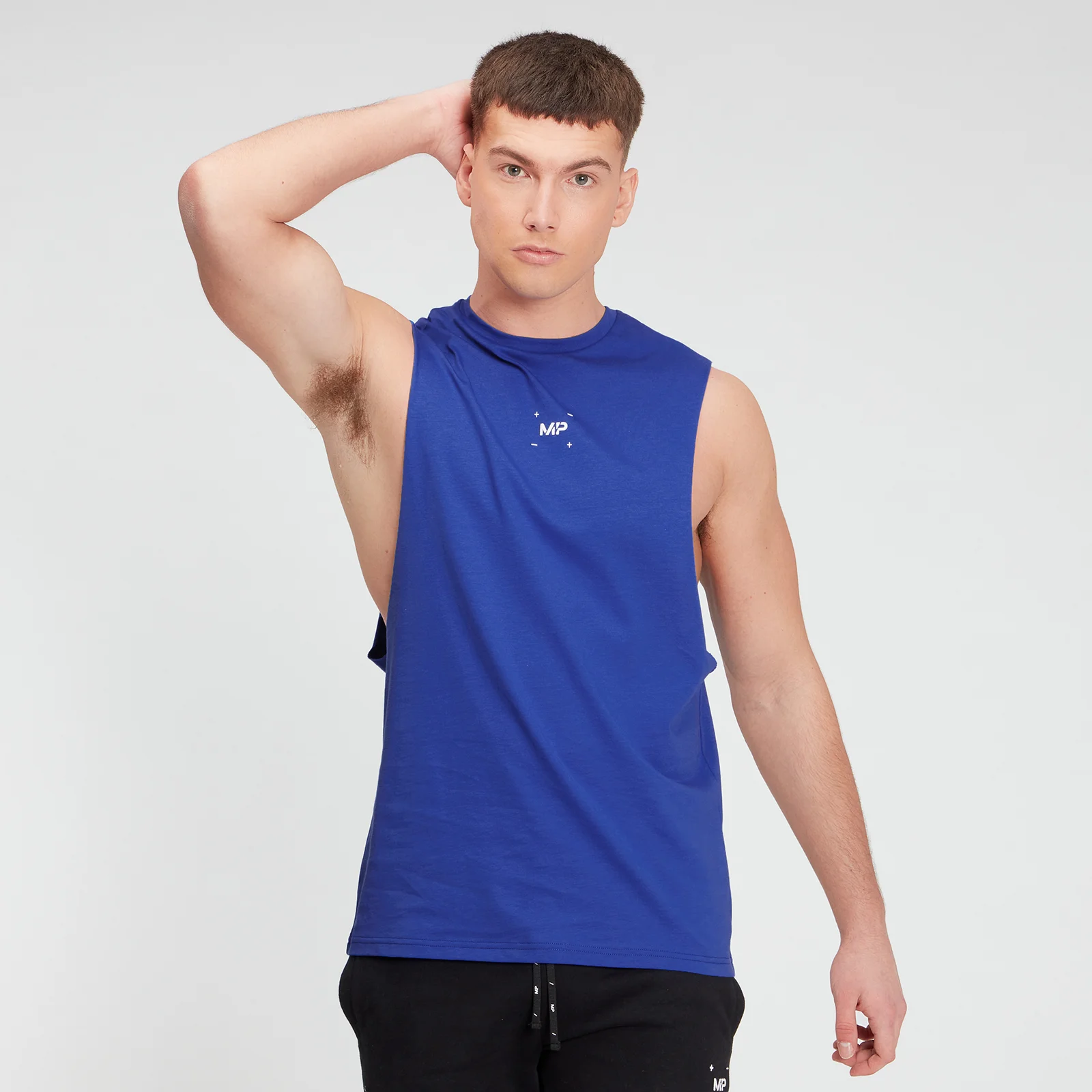 MP Men's Central Graphic Tank - Cobalt - XXSImage1