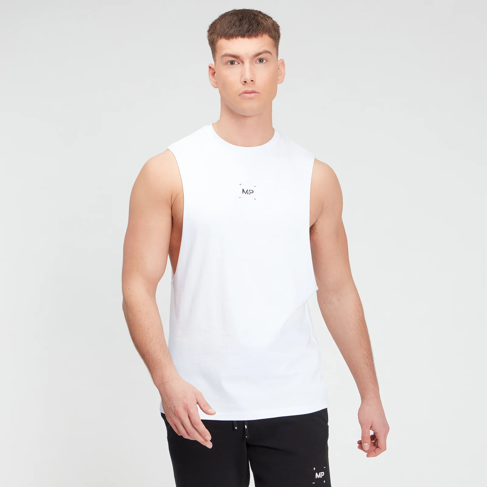 MP Men's Central Graphic Tank - White - XXSImage1