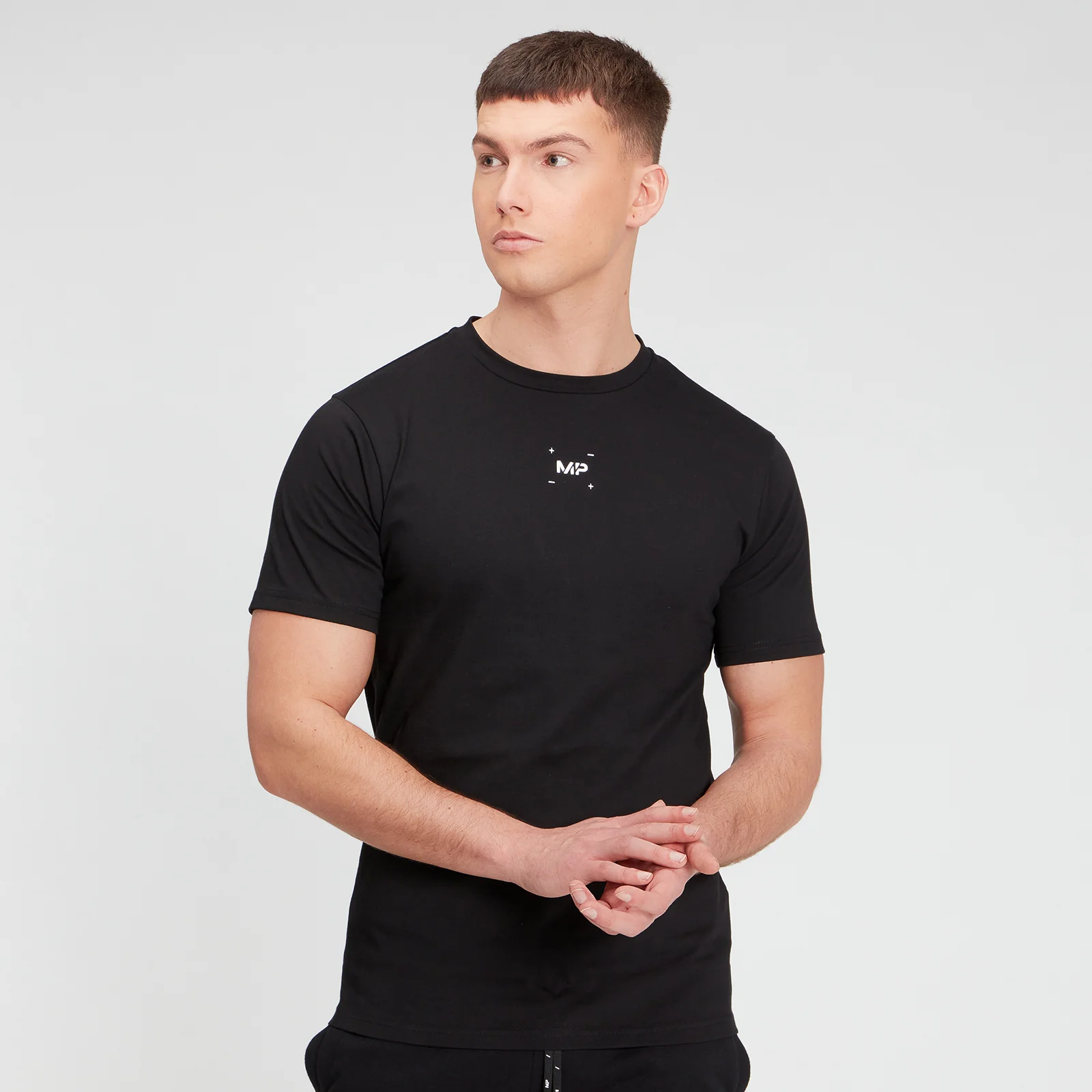 MP Men's Central Graphic Short Sleeve T-Shirt - Black - XXSImage1