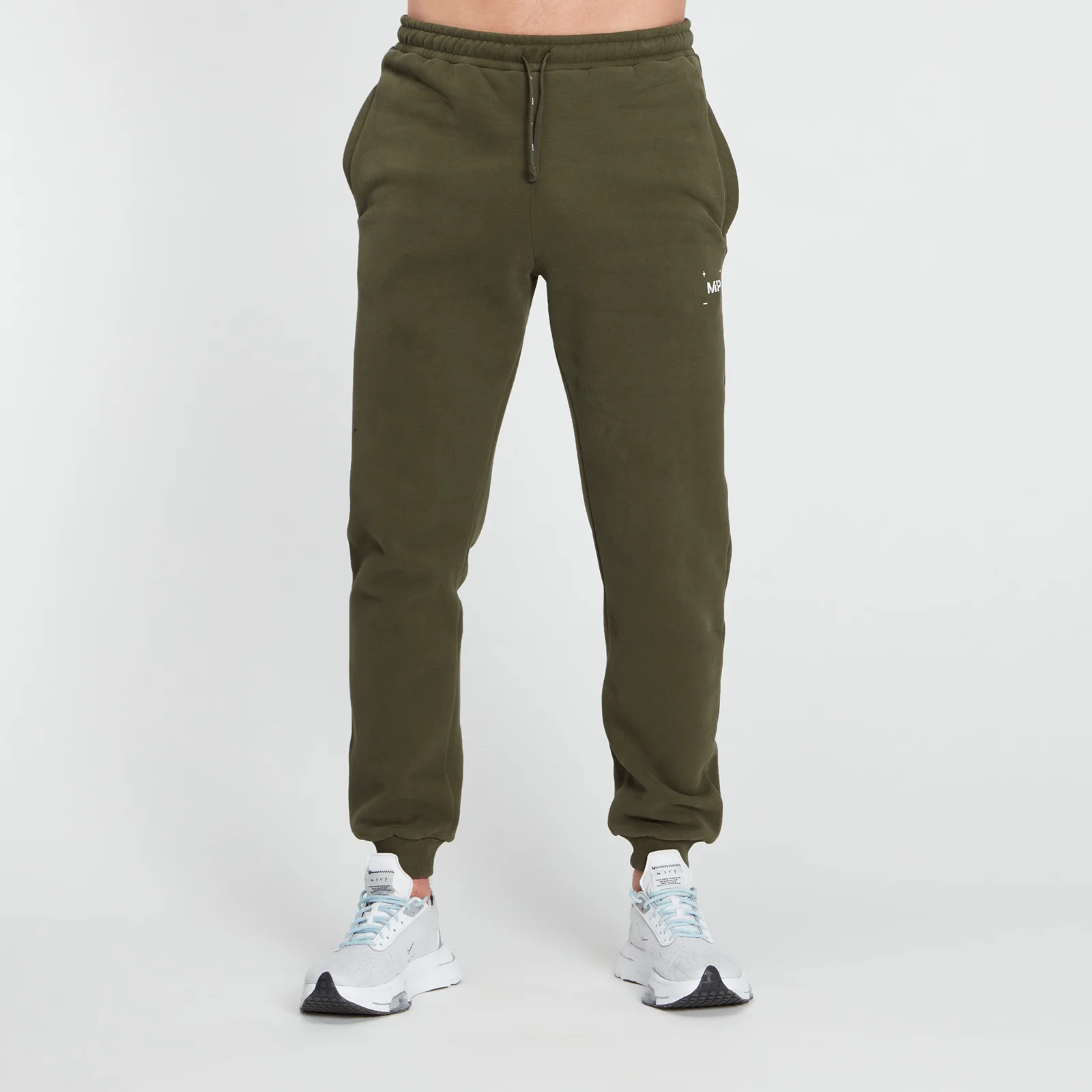 MP Men's Central Graphic Joggers - Dark Olive - XXSImage1
